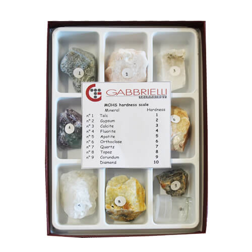 Gabbrielli意大(da)利(li)MOHS鉛(qian)筆(bi)咊鑛石(shi)